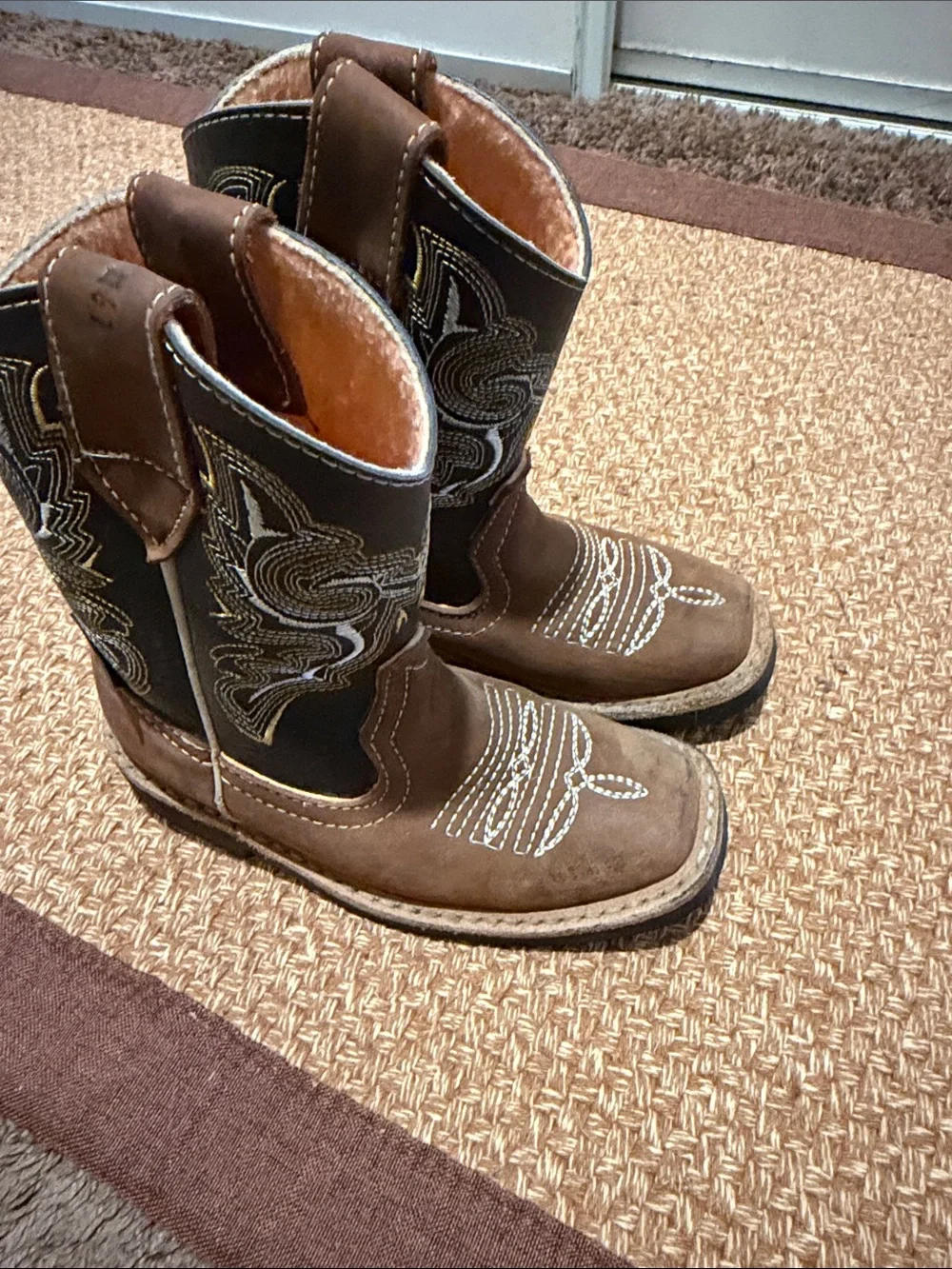 Kids Brown Cowboy Boots - Classic Western Style